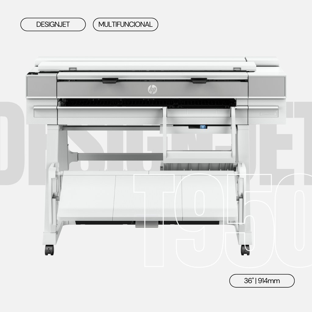 2Y9H3A - IMPRESSORA MULTIFUNCIONAL PLOTTER HP T950 DESIGNJET 36"