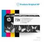 498N0A - CABEÇA DE IMPRESSÃO PLOTTER DESIGNJET HP 739 PRETO, CIANO, MAGENTA E AMARELO