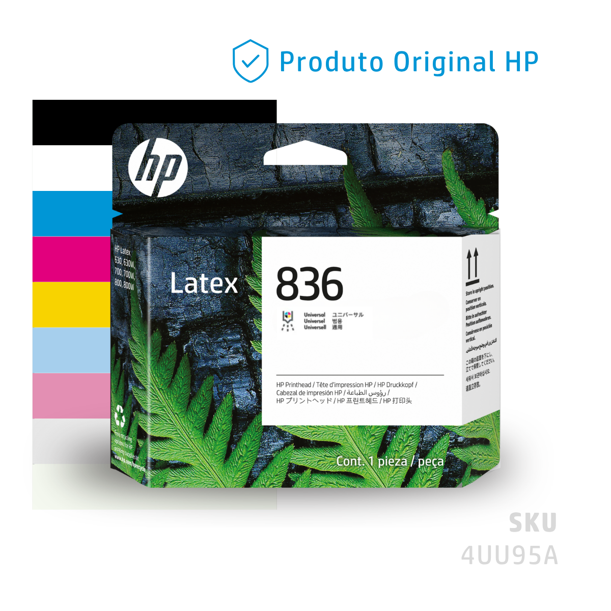 4UU95A - CABEÇA DE IMPRESSÃO HP LÁTEX 836 UNIVERSAL
