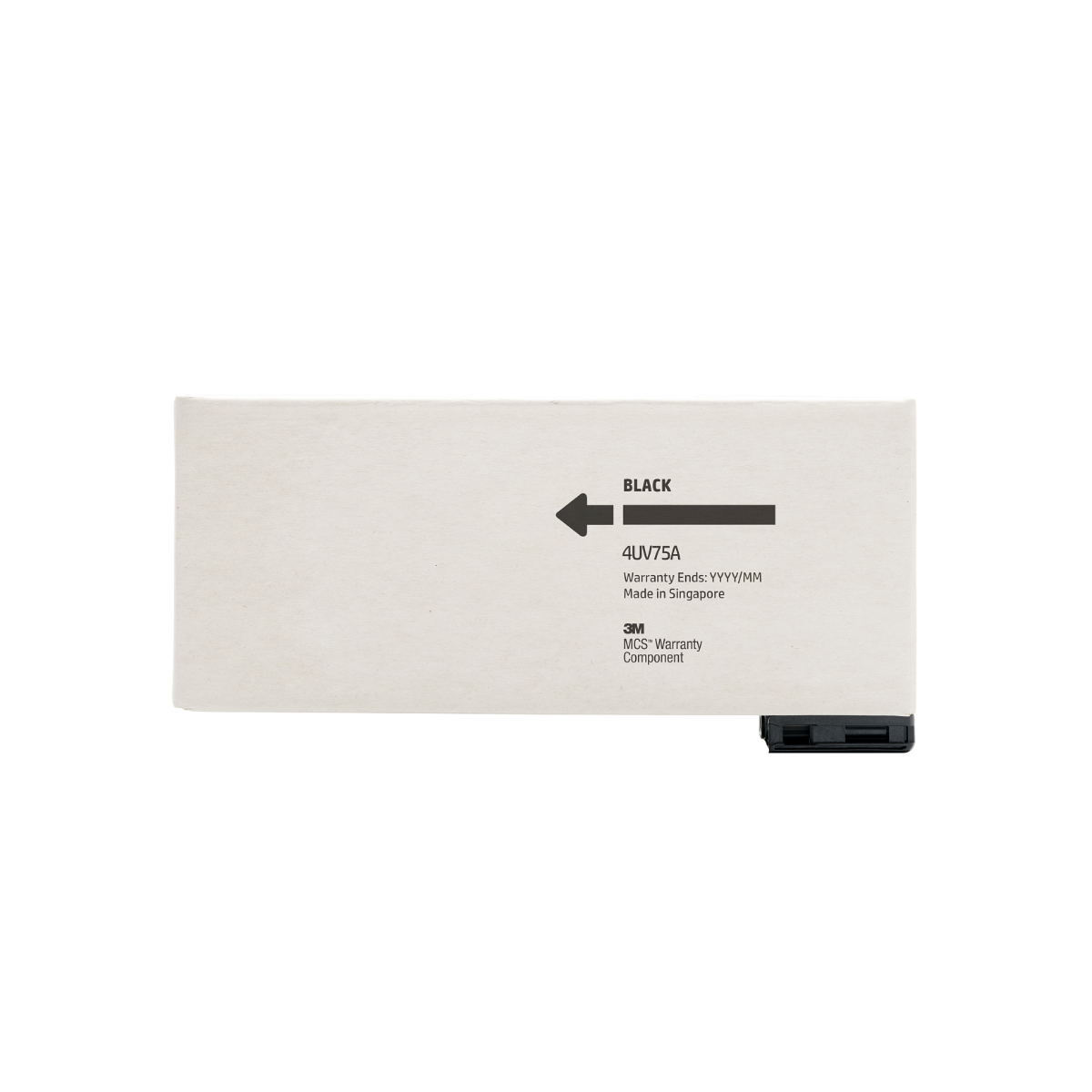 4UV75A - CARTUCHO DE TINTA HP LÁTEX 832 PRETO 1 LITRO