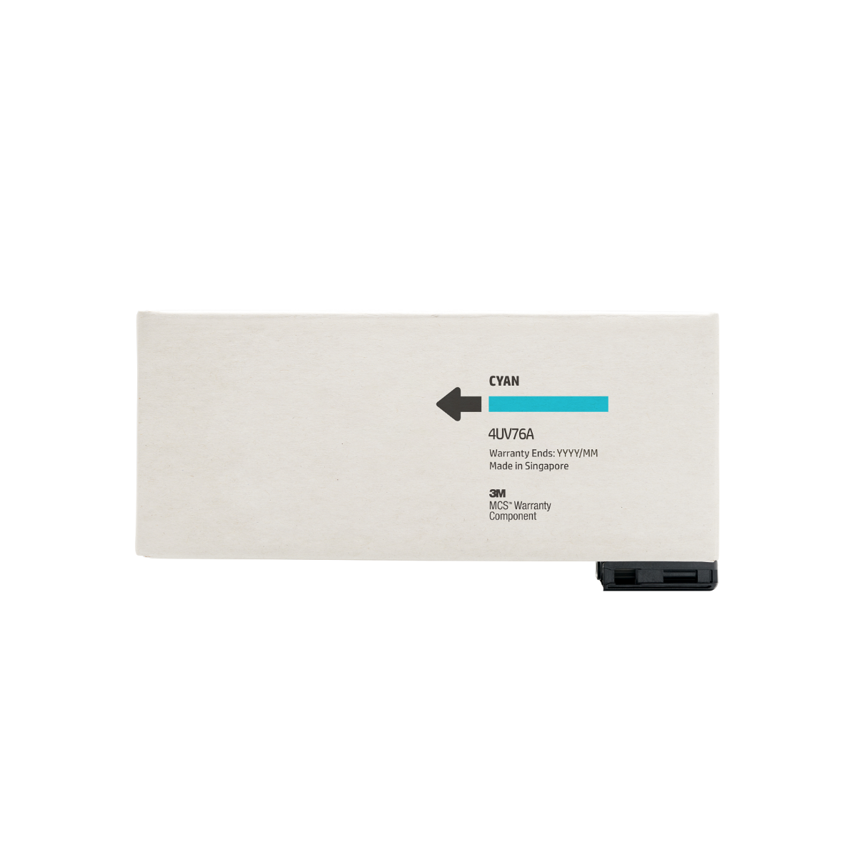 4UV76A - CARTUCHO DE TINTA HP LÁTEX 832 CIANO 1 LITRO