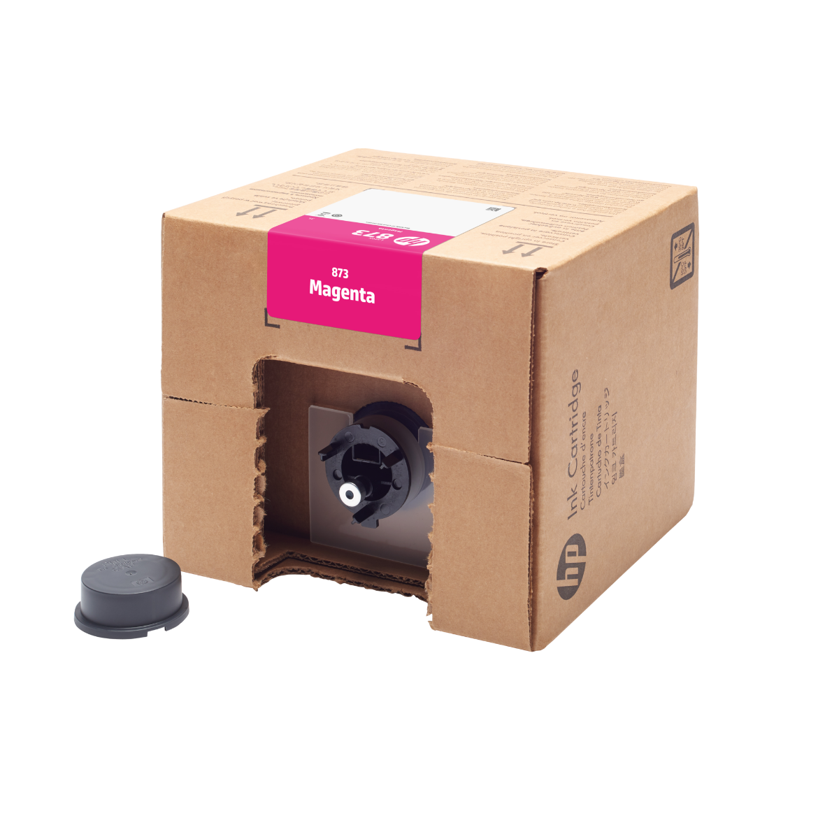 4UV86A - CARTUCHO DE TINTA HP LÁTEX 873 MAGENTA 3 LITROS