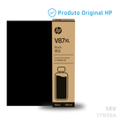 7FN98A - CARTUCHO TINTA PLOTTER HP V87XL PRETO GARRAFA 500ML