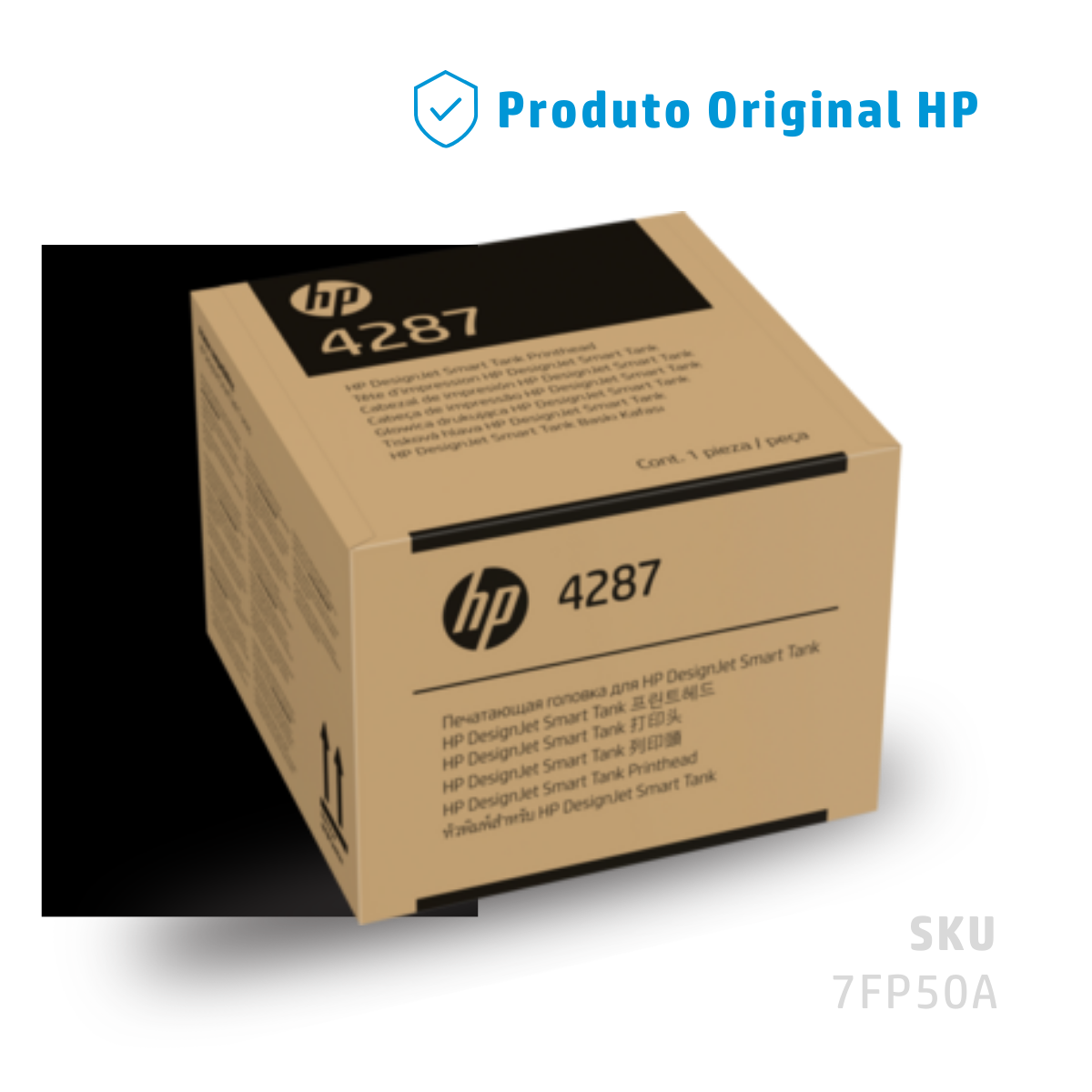 7FP50A - CABEÇA DE IMPRESSÃO PLOTTER DESIGNJET HP 4287