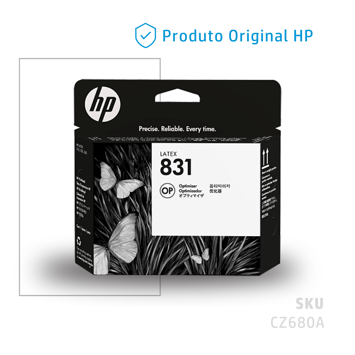 CZ680A - CABEÇA DE IMPRESSÃO HP LÁTEX 831 OTIMIZADOR