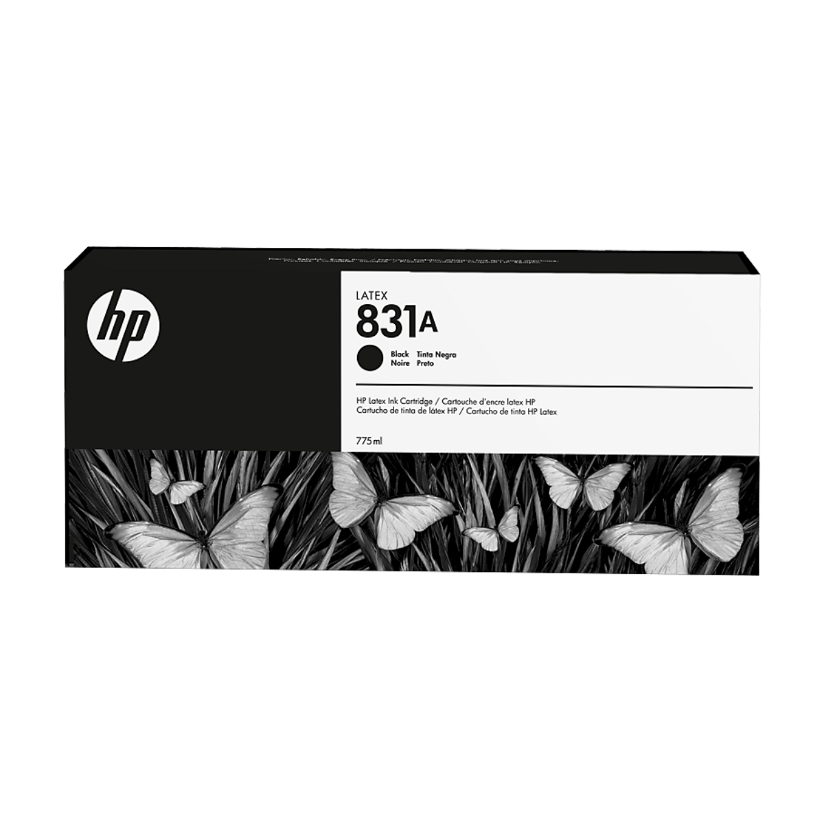 CZ682A - CARTUCHO DE TINTA HP LÁTEX 831A PRETO 775ML