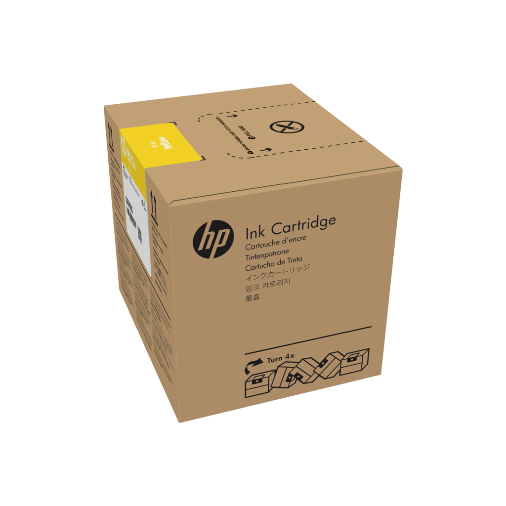 G0Y81D - CARTUCHO DE TINTA HP LÁTEX 871A AMARELO 3 LITROS