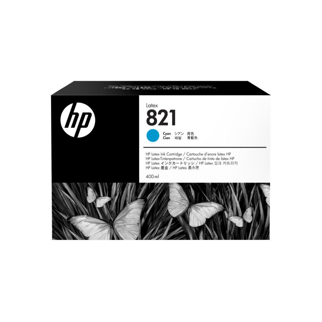 G0Y86A - CARTUCHO DE TINTA HP LÁTEX 821 CIANO 400ML