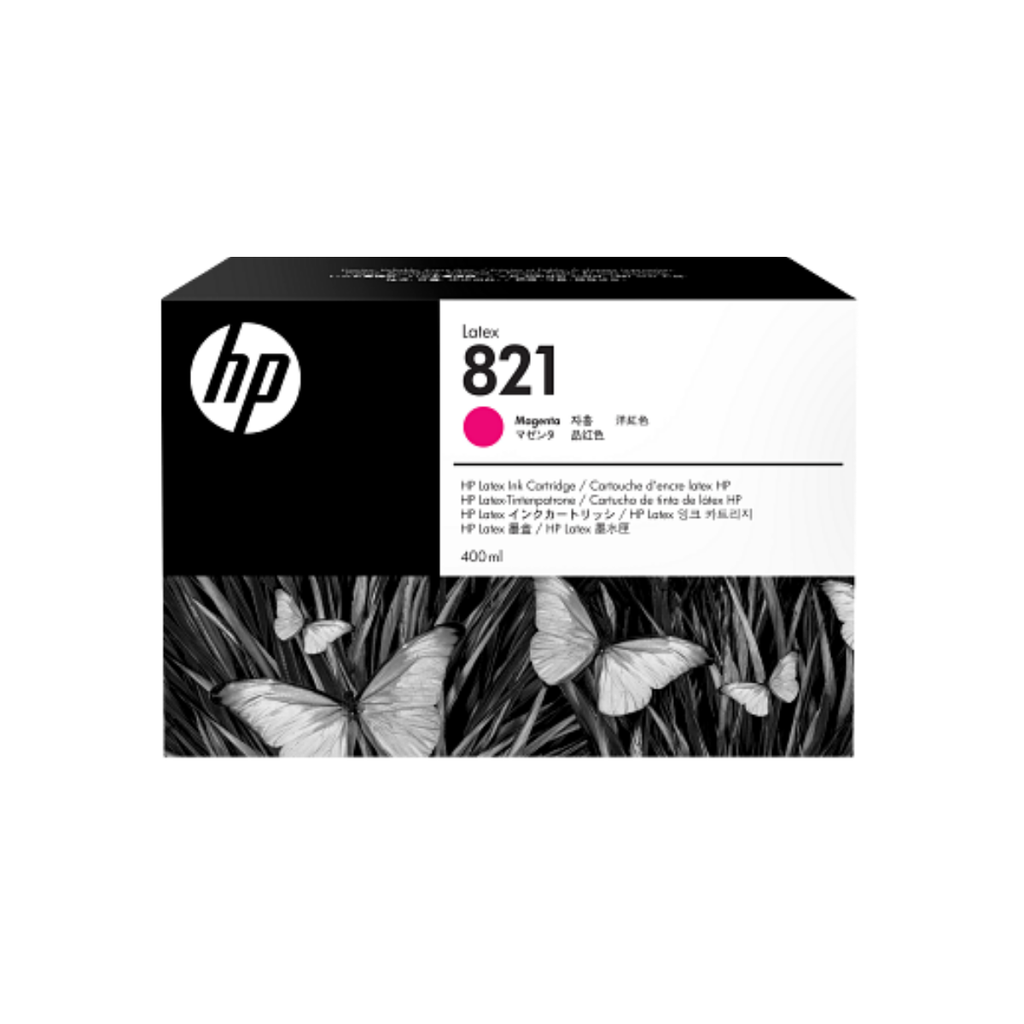 G0Y87A - CARTUCHO DE TINTA HP LÁTEX 821 MAGENTA 400ML