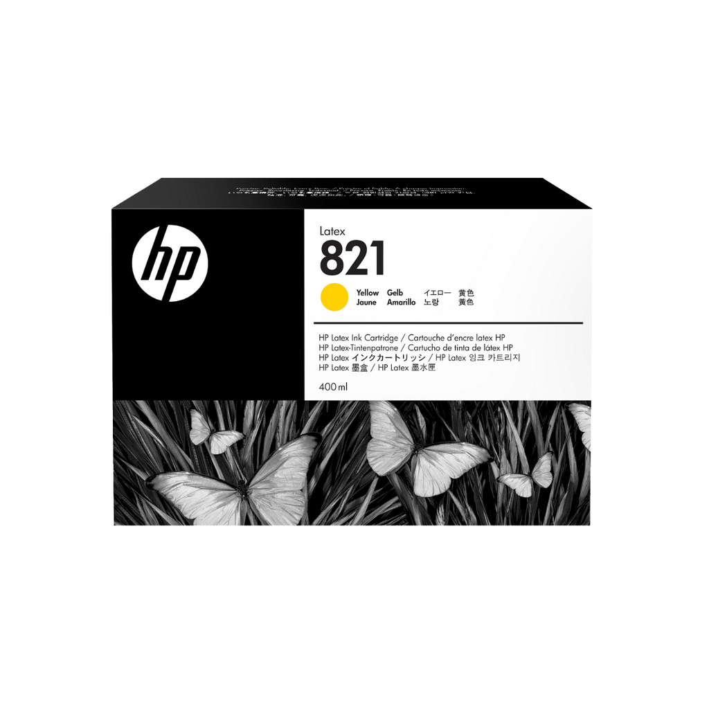 G0Y88A - CARTUCHO DE TINTA HP LÁTEX 821 AMARELO 400ML
