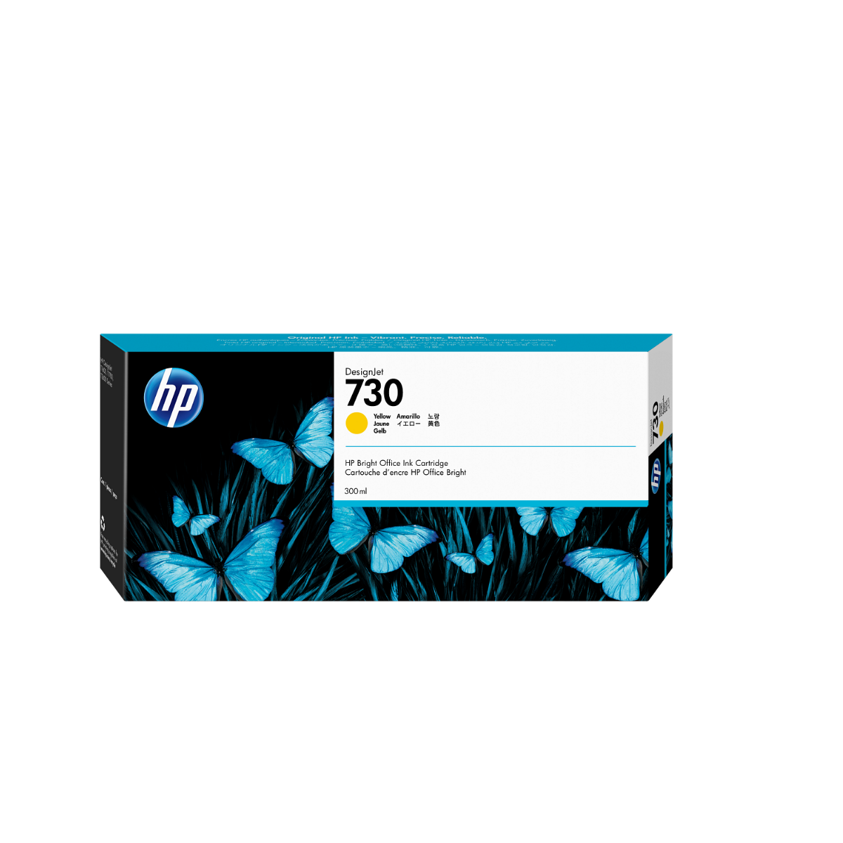 P2V70A - CARTUCHO DE TINTA PLOTTER DESIGNJET HP 730 AMARELO 300ML