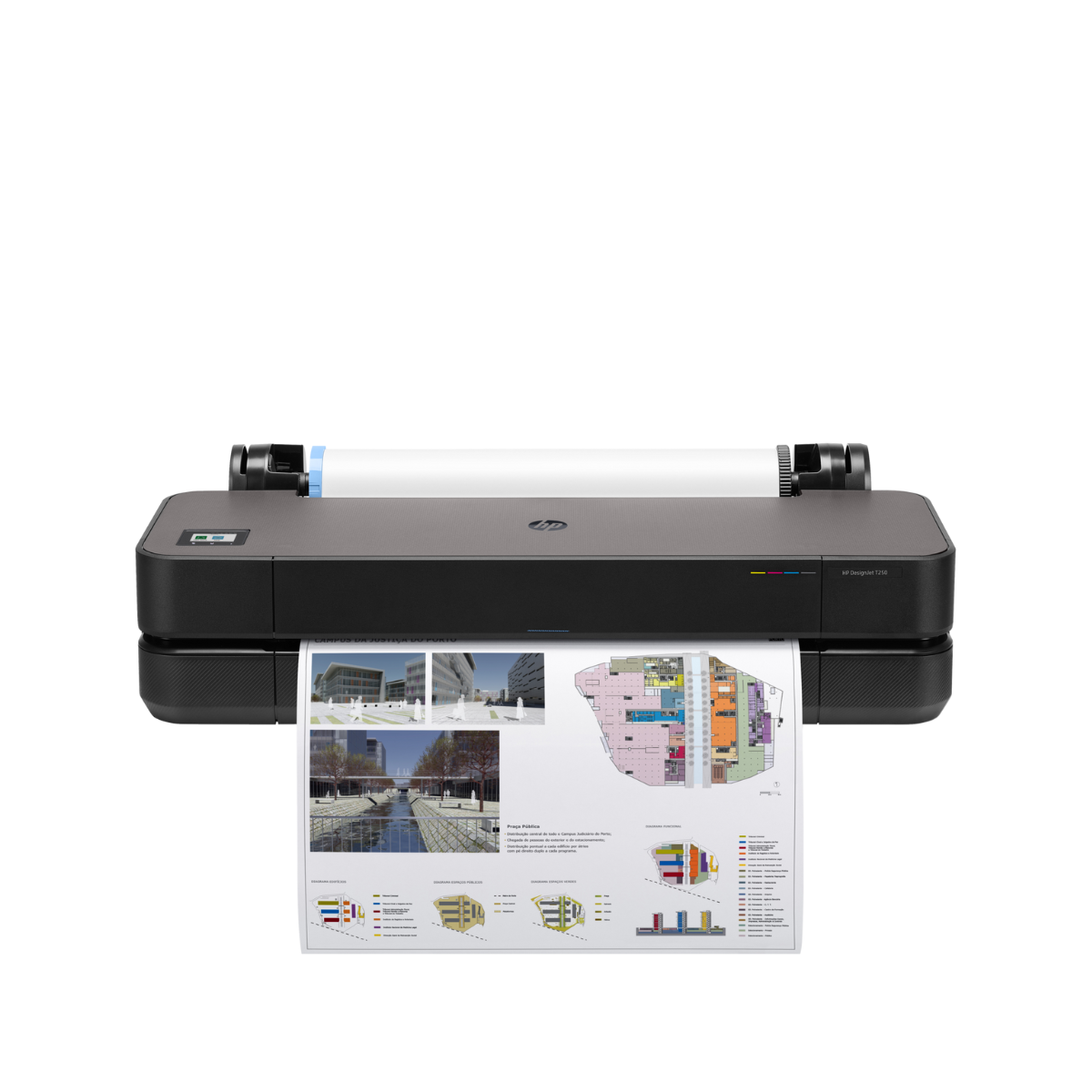IMPRESSORA PLOTTER HP T250 DESIGNJET 24"